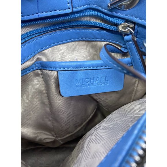 Michael Kors Blue Purple Customized Tote Bag - Picture 15 of 15